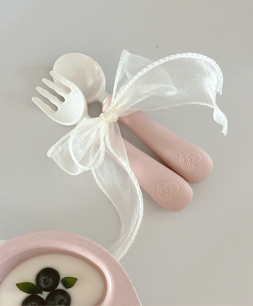 PPSU Baby Training Spoon & Fork Set