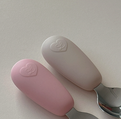 Soft Pebble Baby Cutlery Set