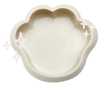 Meow Bowl (Brown/Pink)